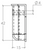 Moule Edge Flush Pull 128mm