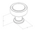 Pellaro Round Knob 32mm