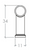 Strano T Knob 60mm