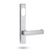 Lockwood 4801/76SC - Exterior Narrow Plate - Square-End Brass - Lever 76 - Satin Chrome