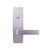 Lockwood 1803 Square End Plate with Emergency Turn & 90 Lever - Satin Chrome