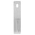 Lockwood 217 Interior Plate with Cylinder Hole & P1 Pull Handle - Satin Stainess Steel