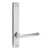 Lockwood 4905 Square End Plate with 116 Lever - Satin Chrome