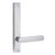 Lockwood 4905 Square End Plate with 106 Lever - Satin Chrome