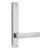 Lockwood 4905 Square End Plate with 101 Lever - Satin Chrome