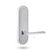 Lockwood 2905 Round End Plate with 178 Lever - Satin Chrome