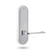Lockwood 2905/124SC - Interior Round-End Brass Plate - Lever Only - Lever 124 - Satin Chrome