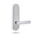 Lockwood 2905/106SC - Interior Round-End Brass Plate - Lever Only - Lever 106 - Satin Chrome