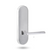 Lockwood 2805 Round End Plate with 178 Lever - Satin Chrome