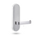 Lockwood 2805 Round End Plate with 131 Lever - Satin Chrome