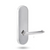 Lockwood 2805 Round End Plate with 116 Lever - Satin Chrome