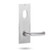 Lockwood 225 Interior Plate with Cylinder Hole & 96 Lever - Satin Stainess Steel