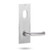 Lockwood 225 Interior Plate with Cylinder Hole & 70 Lever - Satin Stainess Steel