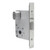 Lockwood 3572 Mortice Vestibule Lock (Modric Spring) - Satin Chrome