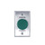 Secor HD Mushroom Style Egress Button, IP66, Green - Stainless Steel