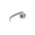 Lockwood Symphony 47 Lever On Exterior Round Rose Half Set - Satin Chrome