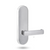 Lockwood 2805 Round End Plate with 76 Lever - Satin Chrome