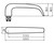 Lockwood 1370 Series 180 Lever On Round Rose Full Set - Satin Chrome
