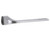 Lockwood 4904/123SC - Interior Narrow Plate - Square-End Brass - Lever 123 - Satin Chrome