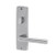 Lockwood 1904 Square End Plate with Turn & 97 Lever - Satin Chrome