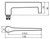 Lockwood Symphony 145 Lever On Square Rose Full Set - Satin Chrome