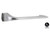 Lockwood Symphony 124 Lever On Square Rose Full Set - Satin Chrome