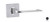 Lockwood Symphony 124 Lever On Square Rose Full Set - Satin Chrome