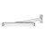 Lockwood Concealed Door Stay - Satin Stainless