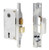 Lockwood L1702 Rebated Mortice Lock - Chrome Plated