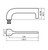 Lockwood Symphony Lever 124 on Round Rose - Full Set (Suits Privacy Adaptor) Satin Chrome