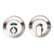 Lockwood 1360 Series - Privacy Indicating Emergency Turn & Turn Escutcheon Kit - Satin Chrome