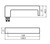 Lockwood 1814/142 - Exterior Plate - Privacy Indicator Emergency Turn & Lever - Lever 142