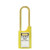 Lockwood 215-Pin 40/2503 Plastic Safety Padlock 40 mm Yellow Body. Brass Shackle (Box of 20)