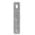 Lockwood 216 Exterior Plate Pull Outline with Cylinder Hole P1 Pull Handle