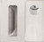 Lockwood 221D Detention Square Plate - Visible Fix - Flush Pull and Privacy Indicating Turnknob | Right Hand | Satin Stainless Steel