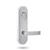 Lockwood 2916 Round End Plate with Privacy Indicating Turn & 59 Lever - Satin Chrome