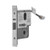 Lockwood Electric Mortice Lock - 60mm Monitored, Modric Spring - Satin Chrome