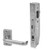 Lockwood 3642 Short Backset Mortice Deadlock & 45 Degrees Lever (Metal)
