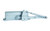 Yale Size 4 Door Closer with Offset Arm Push Side Adjustable Closing & Latching - Y400-OPSIL