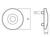 Lockwood 1370 Series Lever 20 on Round Rose - Full Set
