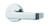 Lockwood 1370 Series 59 Lever Round Rose Interior Half Set