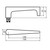 Lockwood Symphony Lever 133 on Square Rose - Full Set (1420/1421/133)