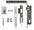 Lockton ELEV36 E-Series Narrow Smartlock for Hinged Doors