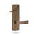 Lockwood 1939/90 - Interior Plate - Privacy Indicator Turnknob & Lever - Lever 90