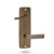Lockwood 1941 Square End Plate Privacy Indicating DDA Turn 59 Lever