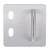 Lockwood 202 Exterior Plate Concealed 2 Cylinder Holes P1 Pull Handle