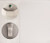 Lockwood 220D Concealed Fix Plate Concealed Privacy Indicating Turn 21 Knob