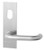 Lockwood 224 Exterior Plate & Fixed 96 Lever