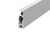 Lorient LAS8003 Doorop Seal- Face Fix - Silver