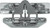 ABUS GateSec AB138 Roller Door Anchor - Stainless Steel